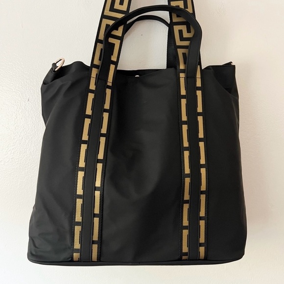 Versace Parfums Black Multi-compartment Tote - Picture 3 of 9